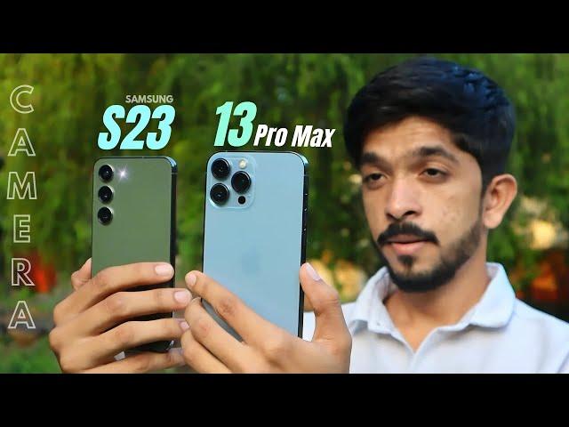 Samsung S23 vs iPhone 13 Pro Max Camera Test  Chhotu vs Motu !!