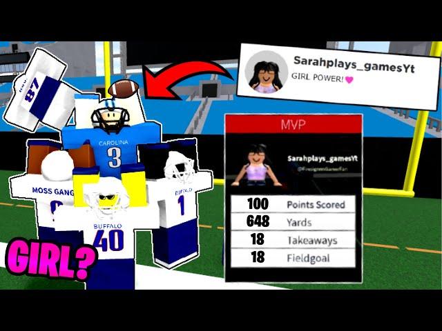 I DISGUISED MYSELF AS A GIRL AND GOT MVP?!! (FOOTBALL FUSION 2)