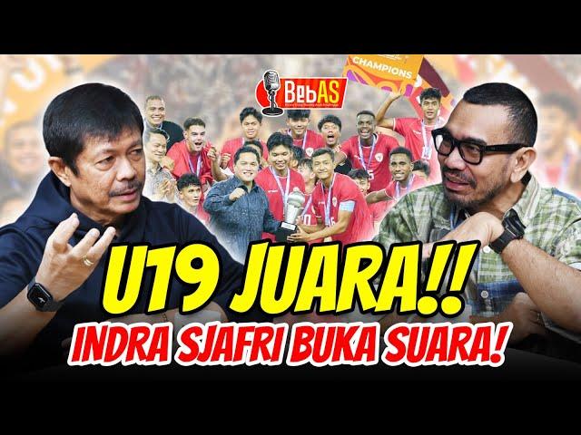 JURU TAKTIK TIMNAS U-19 | INDRA SJAFRI BONGKAR STRATEGI