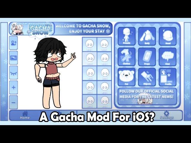 GACHA SNOW - A Gacha Mod for iOS? 