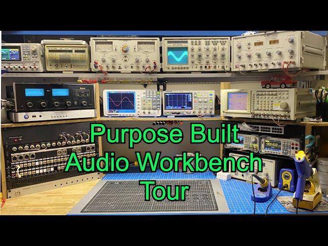 Audio Workbench Tour ~ Purpose Built ~ Novalux Streophonic 2024