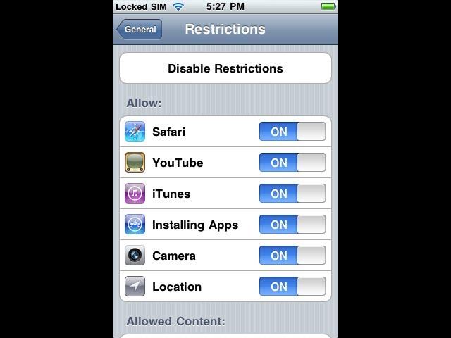 How To - Set Up Parental Controls on iPhone & iPad iOS7