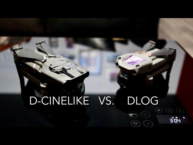 D-CINELIKE VS. DLOG Mavic 2 Zoom & Air2s Comparison.