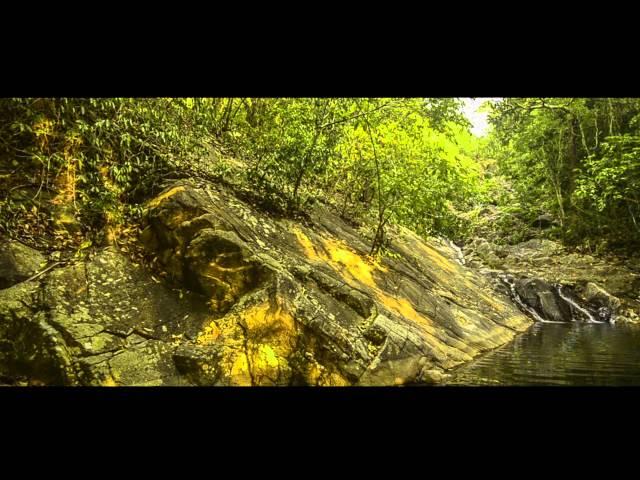 waterfall paradise on Koh Phangan Fullmoon Party Island