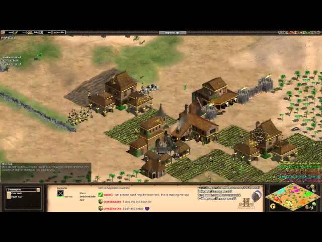 Aoe2 HD: Teaching Rookie Players #9 (Arabia Strategy/Builds)