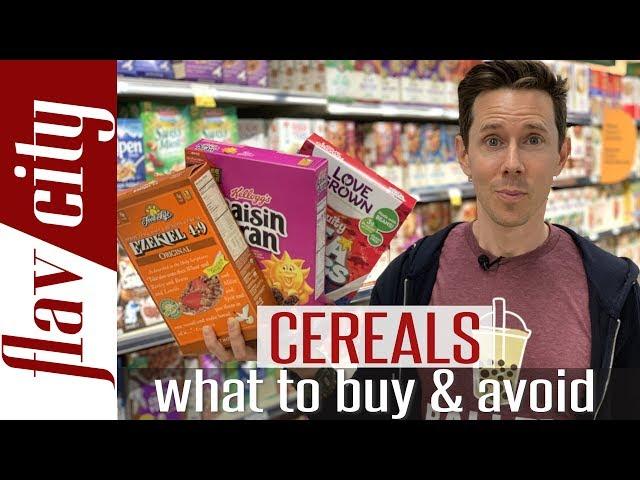 HUGE Cereal Haul - What Cereals To Buy & Avoid At the Grocery Store!