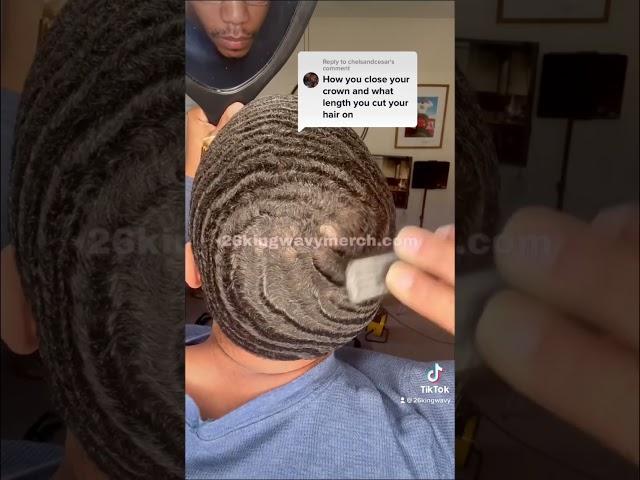 Silk Gawd Demonstrates The Process… #subscribe #360waves #shorts