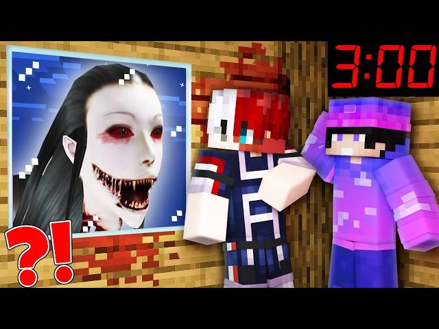 We Got Haunted By Scary Ghost AT 3 A.M In Minecraft World!!