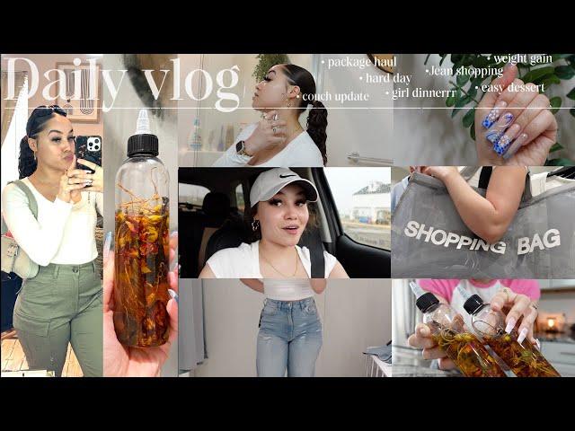 *VLOG* nailzz + try on haul + DIY herbal hair oil + veneer tech? + grwm + girl dinner + etc