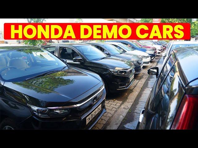 Honda Demo Cars  | 4 to 5 Lakhs Discount from New Car | 40K Downpayment | Enjoy New Car Benefits