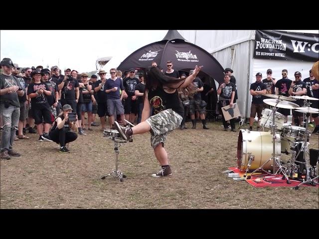 WOA - Funniest Drum Solo at Wacken Foundation 2019