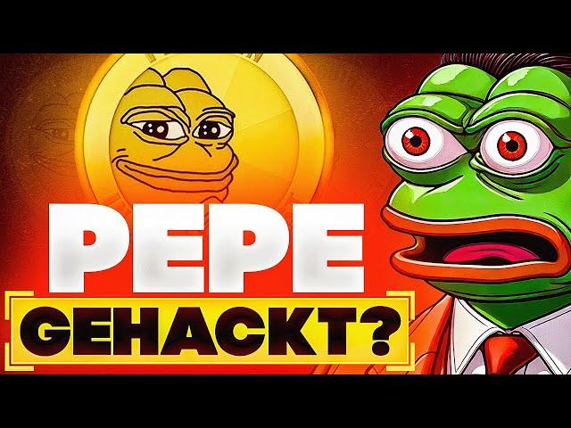 Krypto News: Pepe Hack! Stürtzt Pepe Coin jetzt ab?