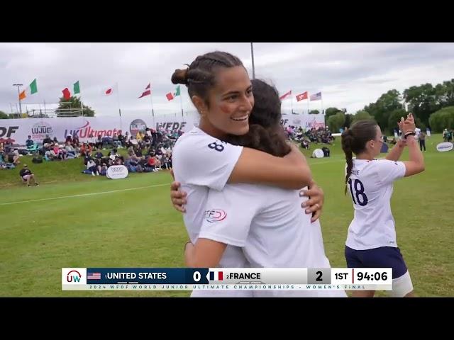 WJUC 2024 USA vs FRA Women's Final