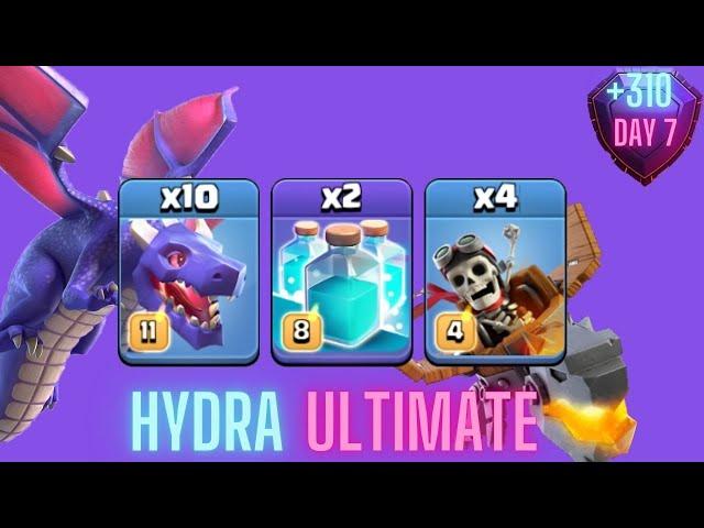 +310 | Hydra Ultimate Attack TH16 | Day 7 | Legend League 11/2024