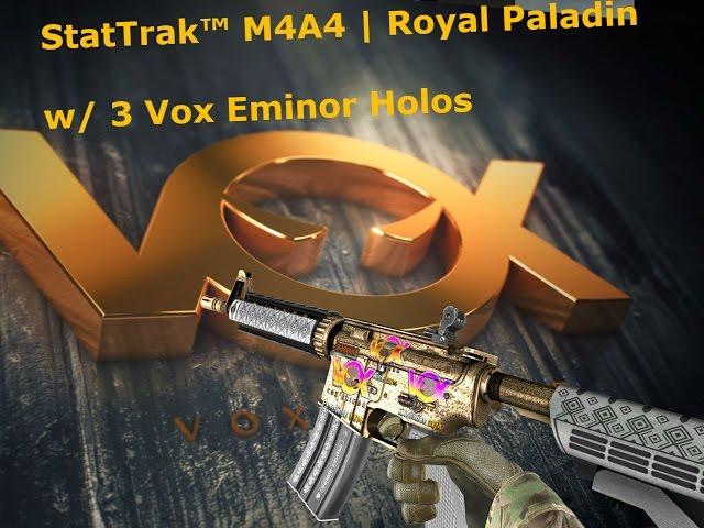 ST FN Royal Paladin w/ 3 Vox Eminor Holos - Showcase