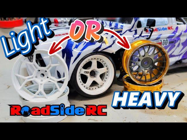 TESTED!!  Does Wheel Weight Matter in RC Drifting??