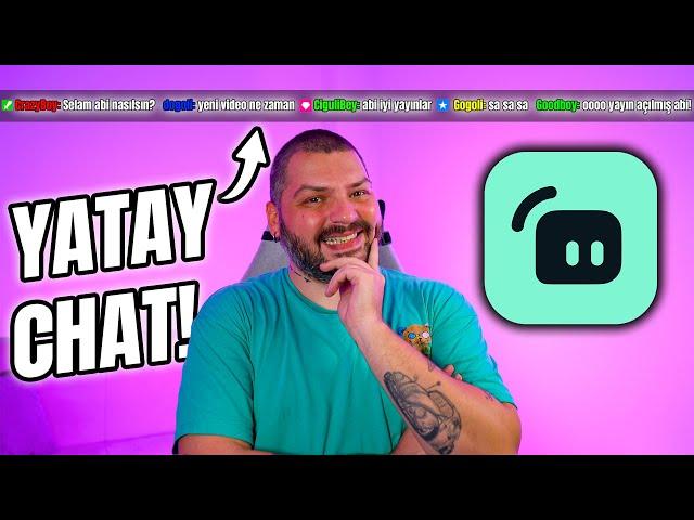 Youtube ve Twitch Canlı Yayınlarınız için Yatay Chat Nasıl Yapılır ? | Streamlabs