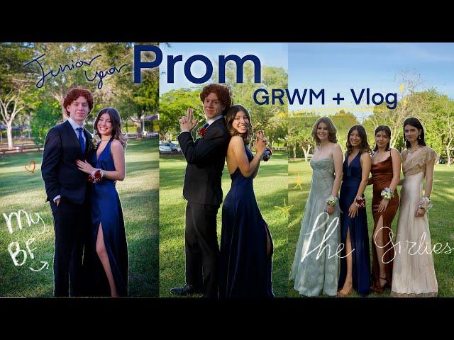 Junior Year Prom GRWM + Vlog || my Boyfriend's PROM