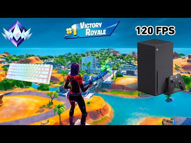 Fortnite Ranked Reload Remix on Xbox Series X | Keyboard & Mouse Gameplay | 120 FPS