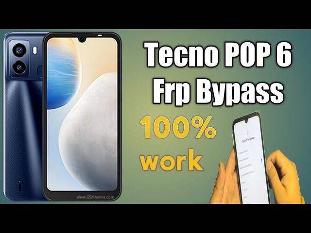Tecno pop 6 frp bypass 2022 ! Without pc