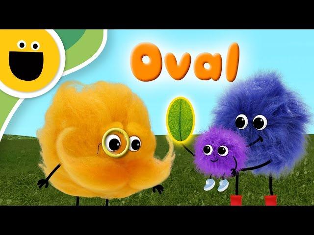 Oval | Words with Puffballs (Sesame Studios)