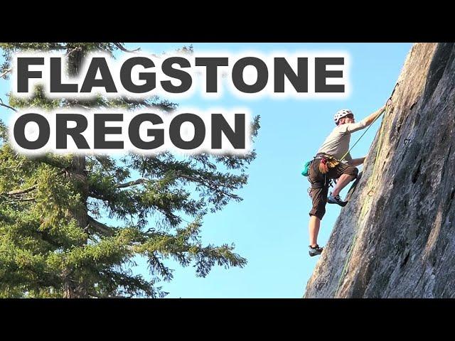 FLAGSTONE CLIMBING AREA -  Driving Directions & Full Approach - EXCELLENT OREGON SPORT CLIMBING