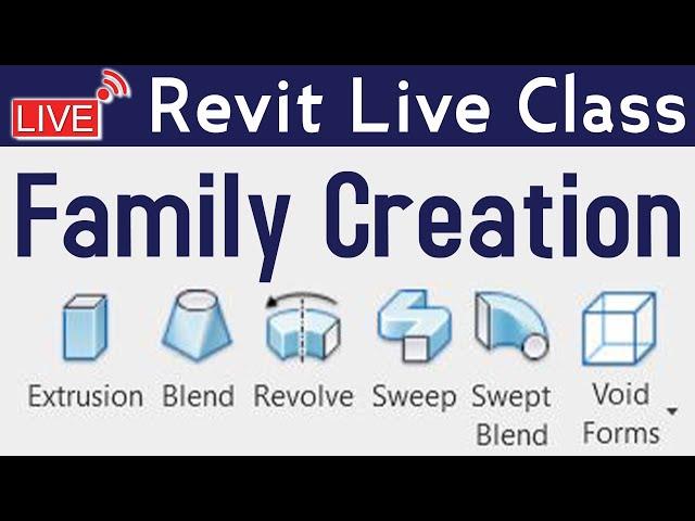 Revit Family Creation | Revit Live Class