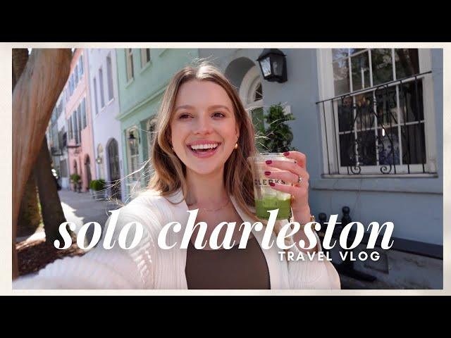 SOLO VLOG: come to Charleston SC with me solo! | dining, shopping, sights to see, where I stayed