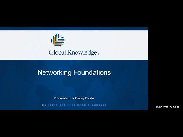 Networking Foundations | Understanding Networking Fundamentals | Global Knowledge