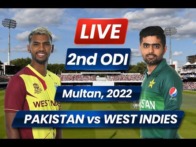 Pakistan vs West Indies 2nd ODI Live | LIVE SPORTS 360° Live Stream