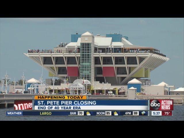 St. Pete Pier's last day today