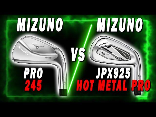 Mizuno JPX925 Hot Metal PRO vs Mizuno PRO 245