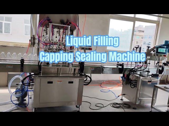 Liquid Filling Capping Sealing Machine