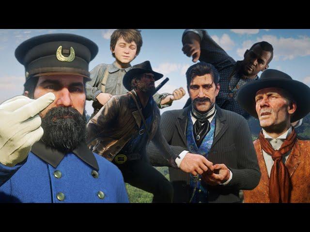 VAN DER LINDE GANG SHENANIGANS - RED DEAD VOICE IMPRESSIONS