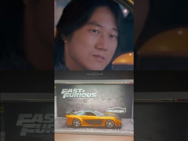 Han’s Mazda RX7 Veilside #diecastcars #mazdarx7 #sungkang #tokyodrift #fastandfurious #veilside