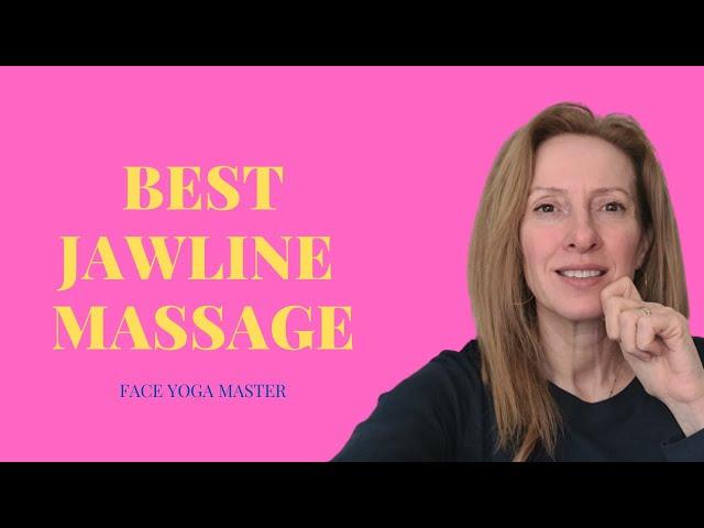 Best JAW MASSAGE EXERCISES for 5 Minutes A Day For Firmer Jawline