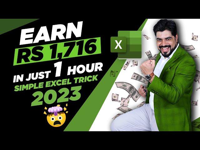 #1 Trick to convert PDF to Excel and earn Rs. 1716 in just 1 hour 