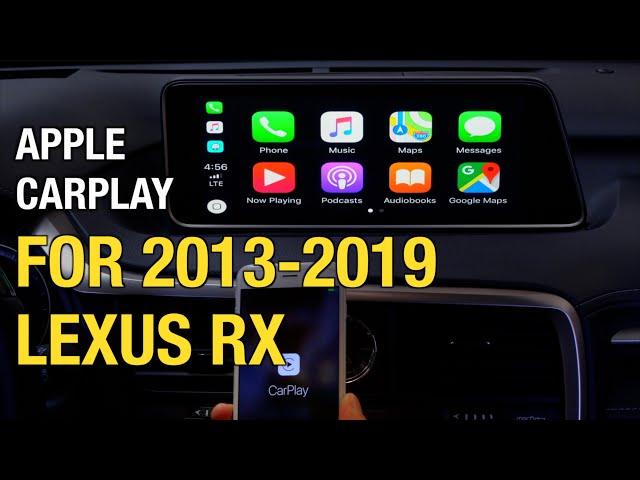 2016-2019 LEXUS RX | Wired Apple CarPlay Android Auto | Install / Demo