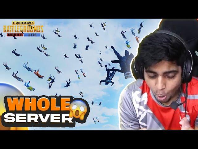 GoDPraveenYT VS Whole Server in Stadium  | PUBG MOBILE LITE AMAZING CHICKEN DINNER