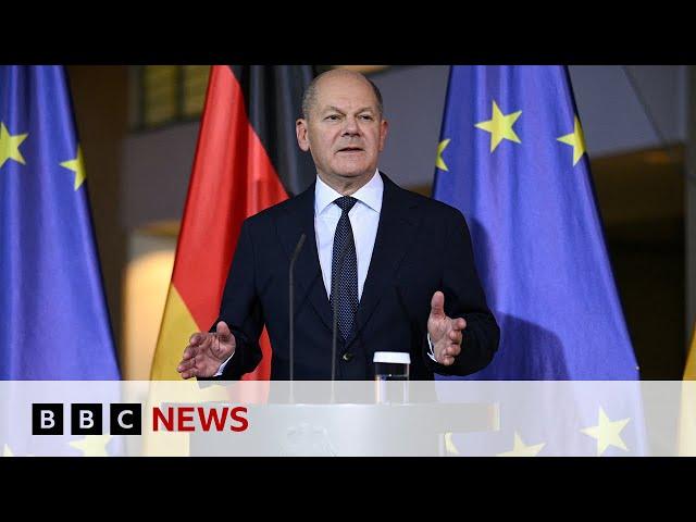 Germany's coalition collapses after chancellor fires minister | BBC News