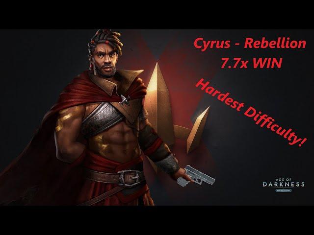 7.7x Nightmare WIN Cyrus / Age of Darkness Final Stand