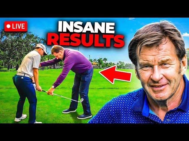 6-time major champ Sir Nick Faldo gives a LIVE lesson!