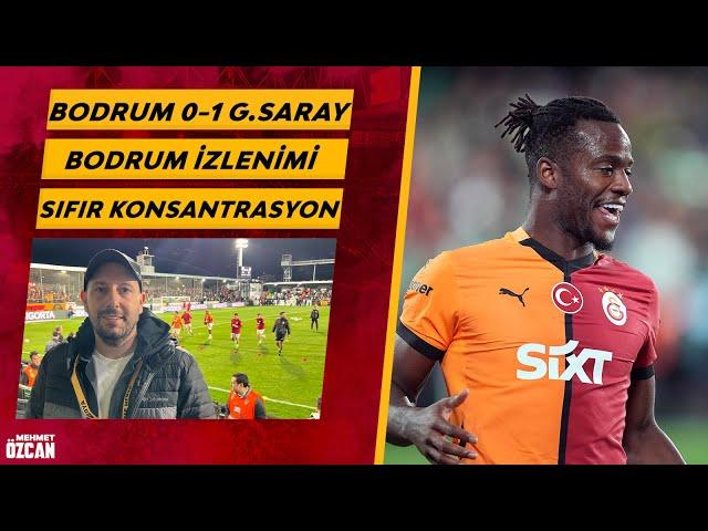 Bodrumspor - Galatasaray maç sonu yayını | Okan Buruk ve tercihleri | Batshuayi