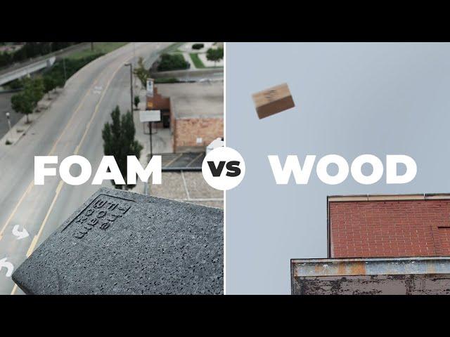 We Put Our Apple Boxes Through The Torture Test... Foam vs Wood!