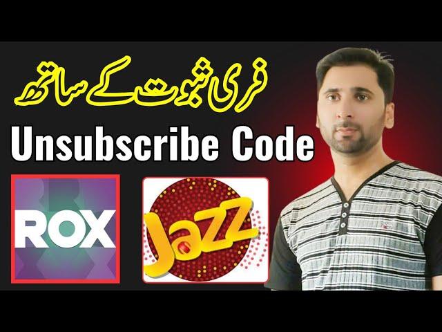 Jazz Rox Unsubscribe Code  Revert Jazz Rox To Jazz  jazz Rox deactivateFreelancing Online Earning