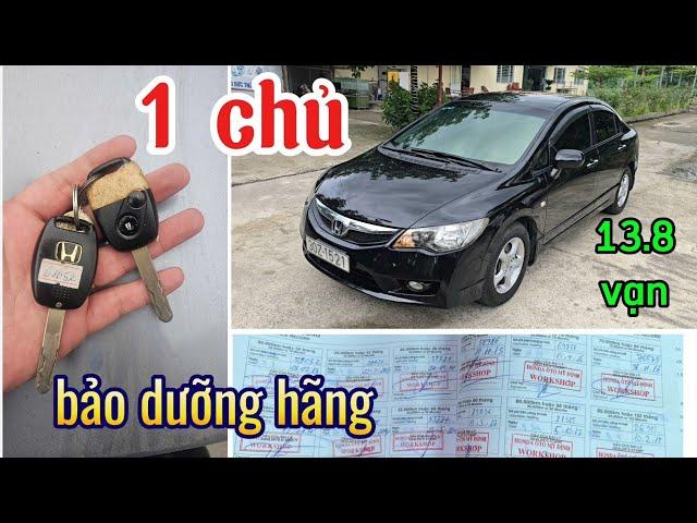 Hàng hiếm  Honda Civic 1.8AT 2010 tư nhân, 1 chủ, odo 13.8 vạn | Bảo dưỡng hãng