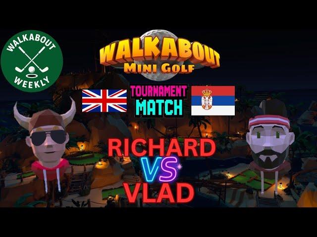 Walkabout Mini Golf | Richard Vs Vlad | Tourist Trap (Hard) Tournament Match