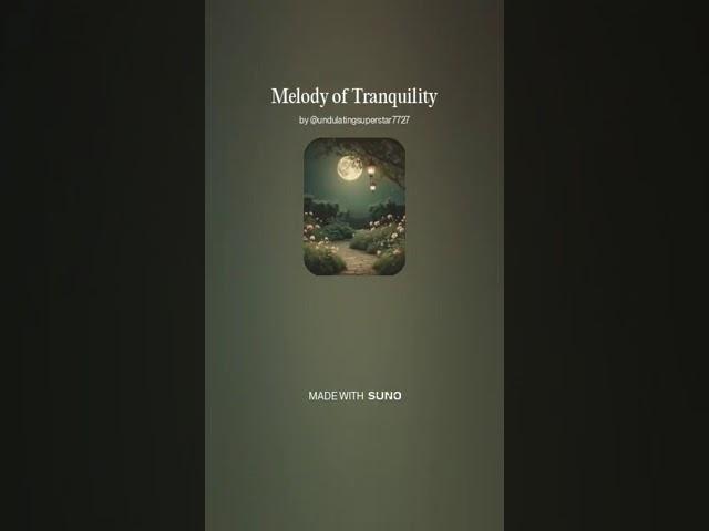 Melody of Tranquility - Official track