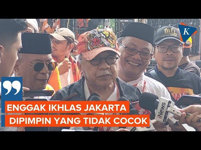 Pernah Dikunjungi RK, Kenapa Foke Hadiri Kampanye Akbar Pramono-Rano?