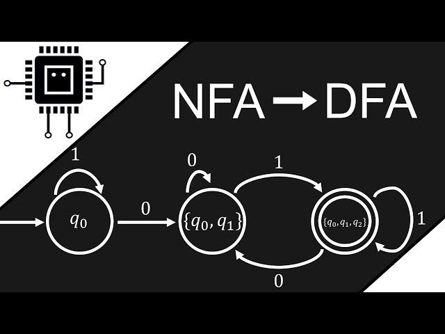 NFA in DFA umwandeln | Theoretische Informatik